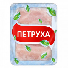 Филе тушки цыпленка-бройлера Петруха большое замороженное в лотке 0.6-1.0 кг