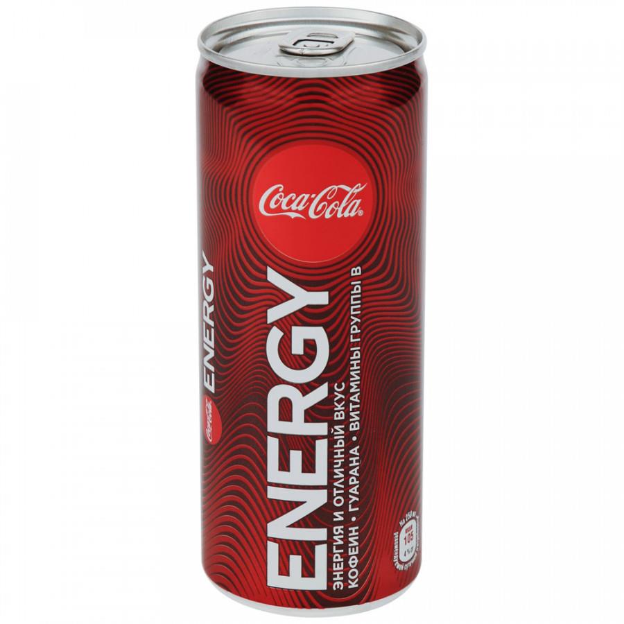Напиток Coca-Cola Energy тонизирующий энергетический 0.25 л