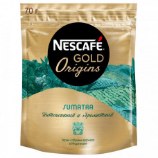 Кофе Nescafe Gold Origins Sumatra растворимый сублимированный 70 г