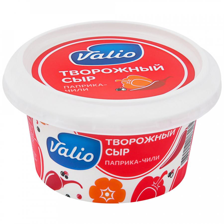 Сыр творожный Valio c паприкой и перцем чили 66% 150 г