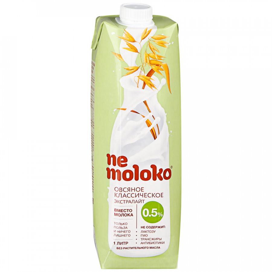 Напиток Nemoloko овсяный классический экстралайт 0.5% 1 л