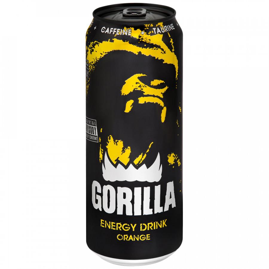 Энергетический напиток Gorilla Orange 0.45 л
