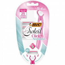 Бритва Bic Miss Soleil Click Sensitive 3 4 сменные кассеты