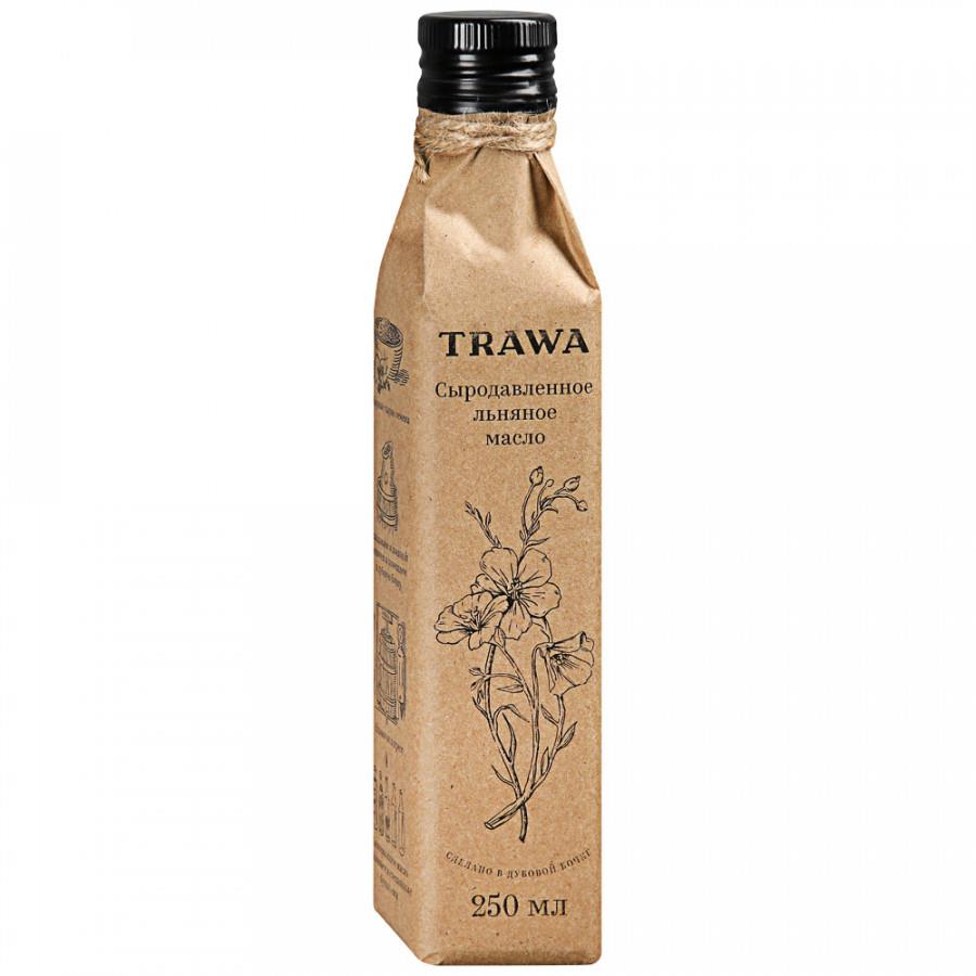 Масло TRAWA льняное сыродавленное 250 мл