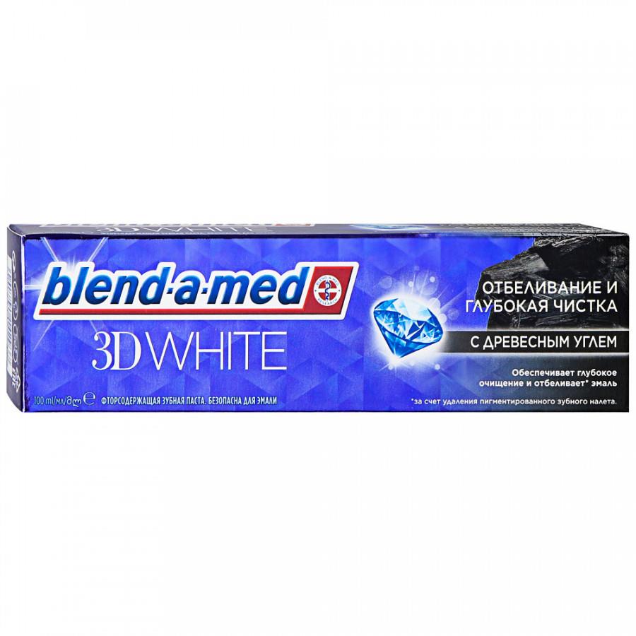 Зубная паста Blend-a-med 3D White Глубокая чистка отбеливающая 100 мл