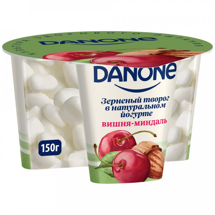 Творог Danone зерненый с вишней и миндалем в йогурте 5% 150 г