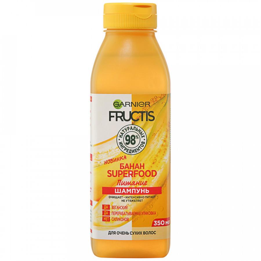 Шампунь для волос Garnier Fructis Superfood питание Банан 350 мл