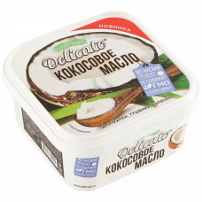 Масло Delicato кокосовое рафинированное отбеленное дезодорированное 450 г