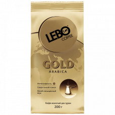 Кофе для турки Lebo Gold Арабика молотый 200 г