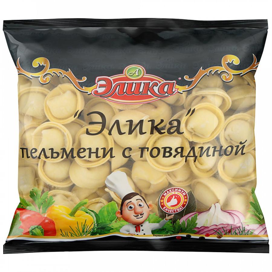 Пельмени Элика с говядиной 1 кг