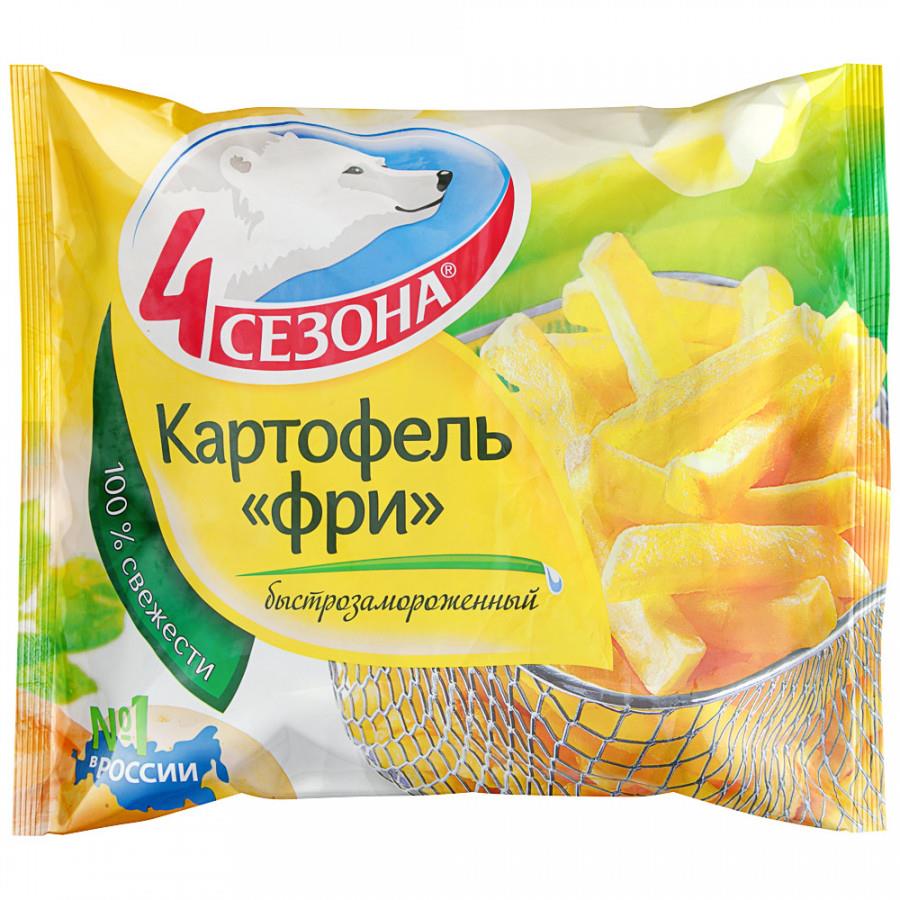 Картофель фри 4 Cезона замороженный 900 г