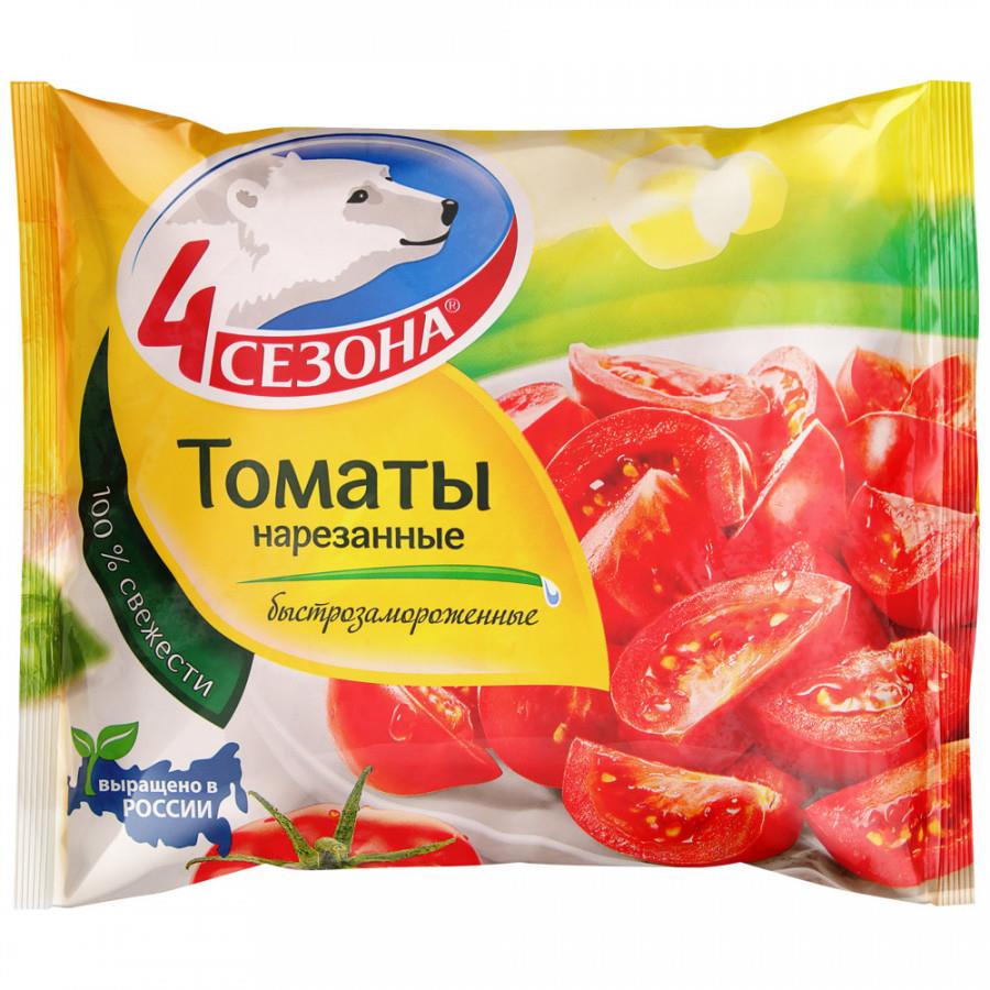 Томаты 4 Сезона нарезанные замороженные 400 г