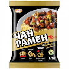 Лапша Доширак Чан Рамён Black Pasta быстрого приготовления 120 г