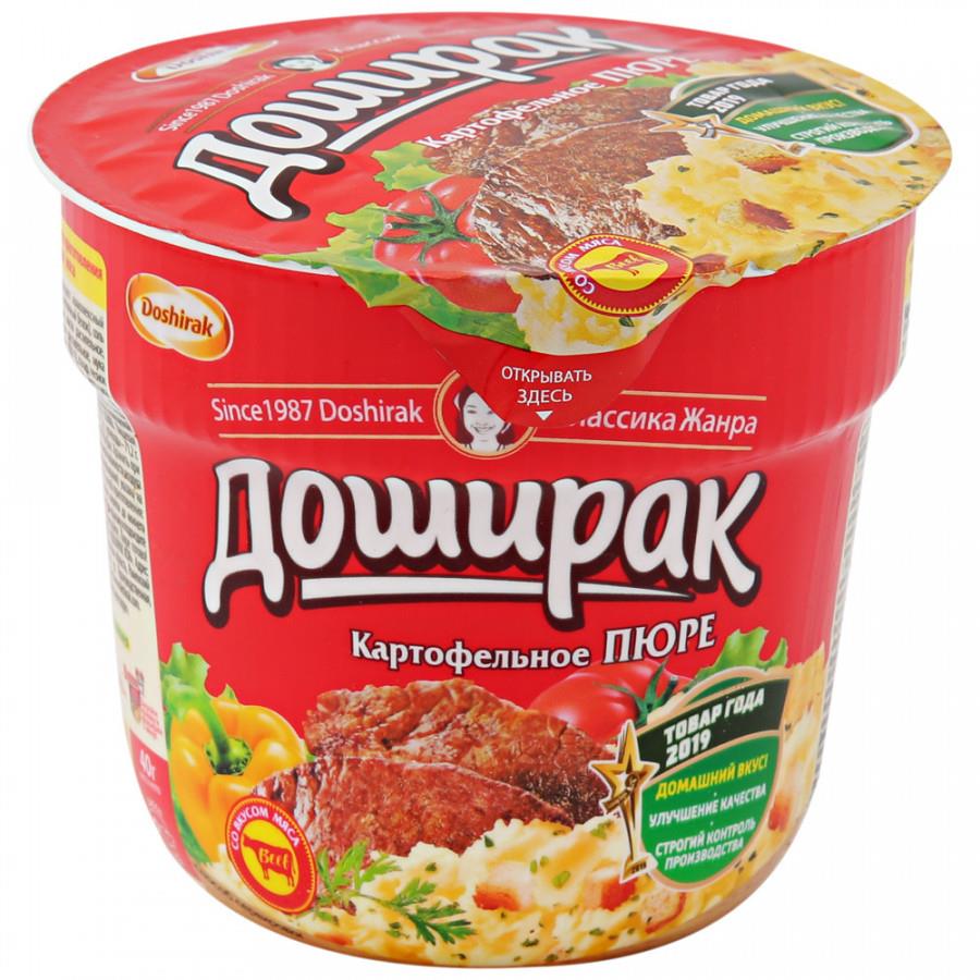 Пюре картофельное Доширак со вкусом мяса 40 г