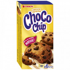 Печенье Orion Choco Chip сдобное с кусочками темного шоколада 6 штук по 20 г