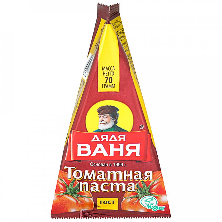 Паста Дядя Ваня томатная пирамидка 70 г