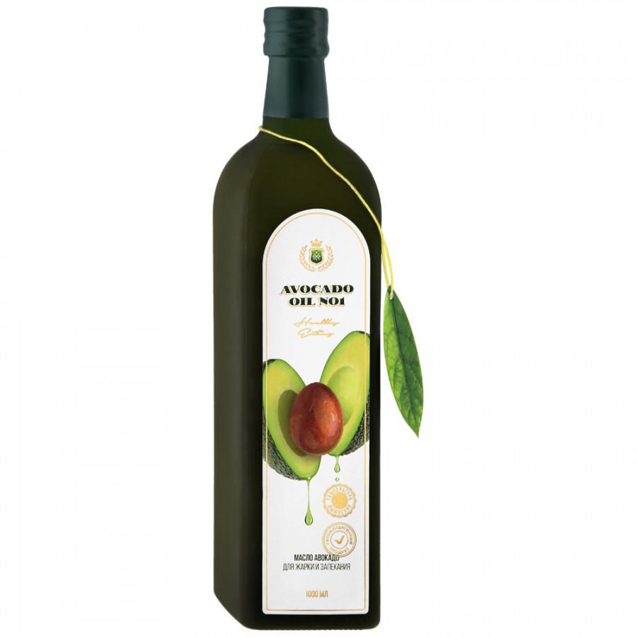 Масло Avocado oiL №1 рафинированное ст/б 1 л