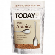 Кофе Today Pure Arabica растворимый сублимированный 75 г