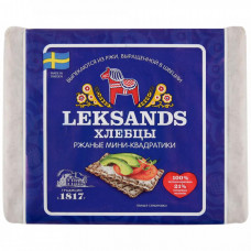 Хлебцы ржаные Leksands Мини-квадратики 200 г