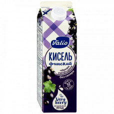 Кисель Valio из черной смородины без сахара 0.95 л