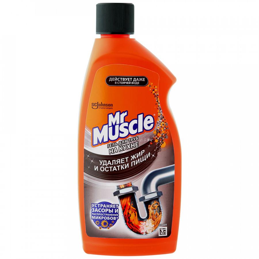 Средство для прочистки труб Mr Muscle для кухни гель 500 мл
