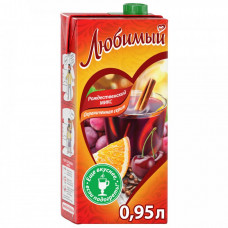 Напиток Любимый Рождественский микс сокосодержащий 0.95 л