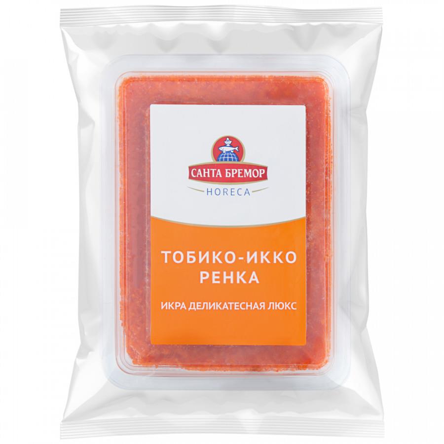 Икра Санта Бремор Люкс Тобико-Икко Ренка деликатесная оранжевая 500 г