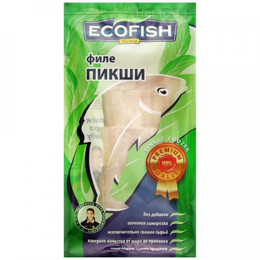 Пикша филе EcoFish с кожей замороженное 400 г