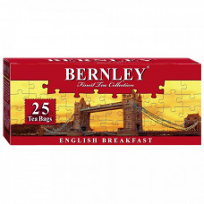 Чай Bernley English Breakfast черный 25 пакетиков по 2 г