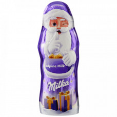 Шоколад Milka молочный фигурный в форме Деда Мороза 45 г
