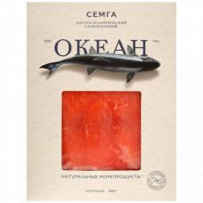 Семга филе-ломтики Океан слабосоленая 100 г