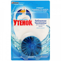Средство чистящее для сливного бачка Туалетный утенок Морской таблетка 50 г