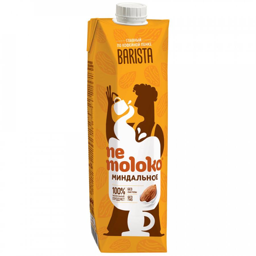 Напиток миндальный Nemoloko Barista обогащенный витаминами и минеральными веществами 1 л