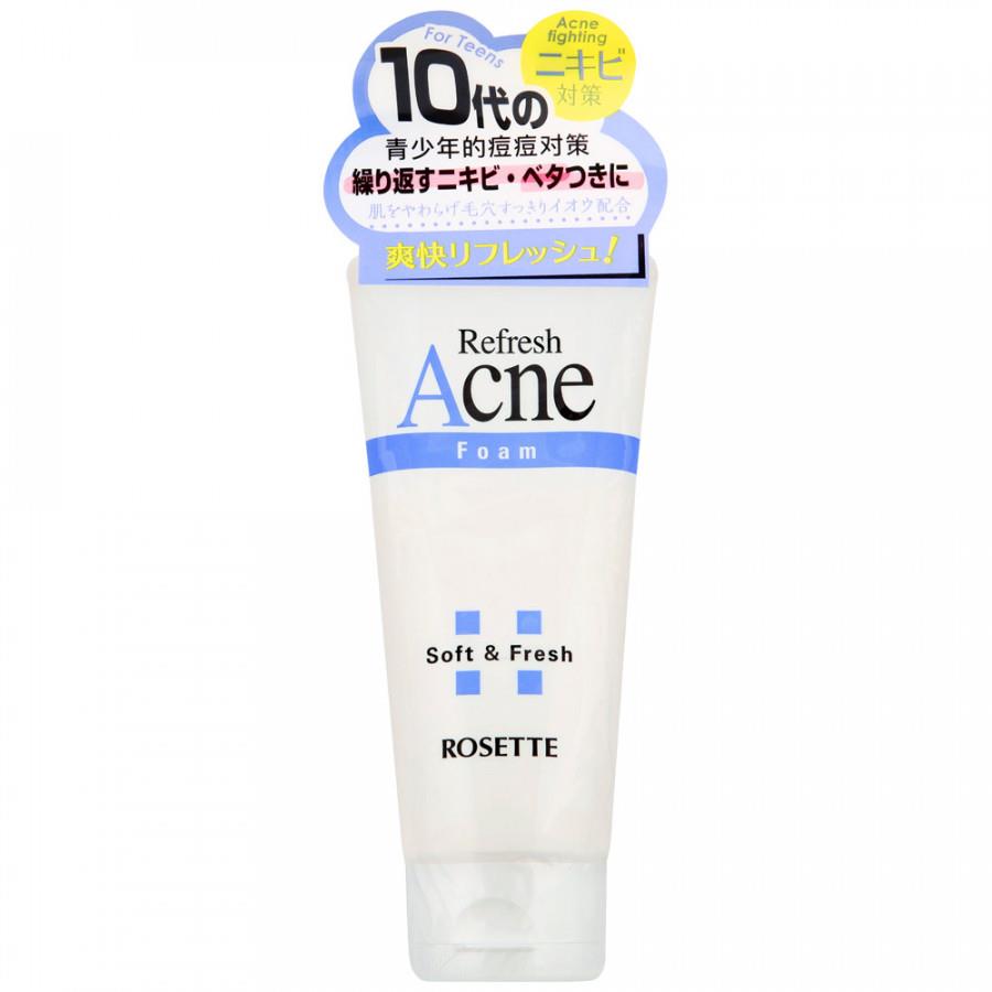 Пенка для умывания Rosette Acne Foam для проблемной подростковой кожи с серой 120 г