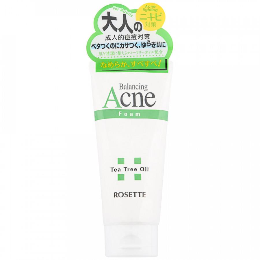Пенка для умывания Rosette Acne Foam для проблемной кожи с натуральным маслом чайного дерева 120 г