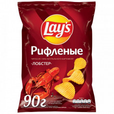 Чипсы Lays картофельные лобстер 90 г