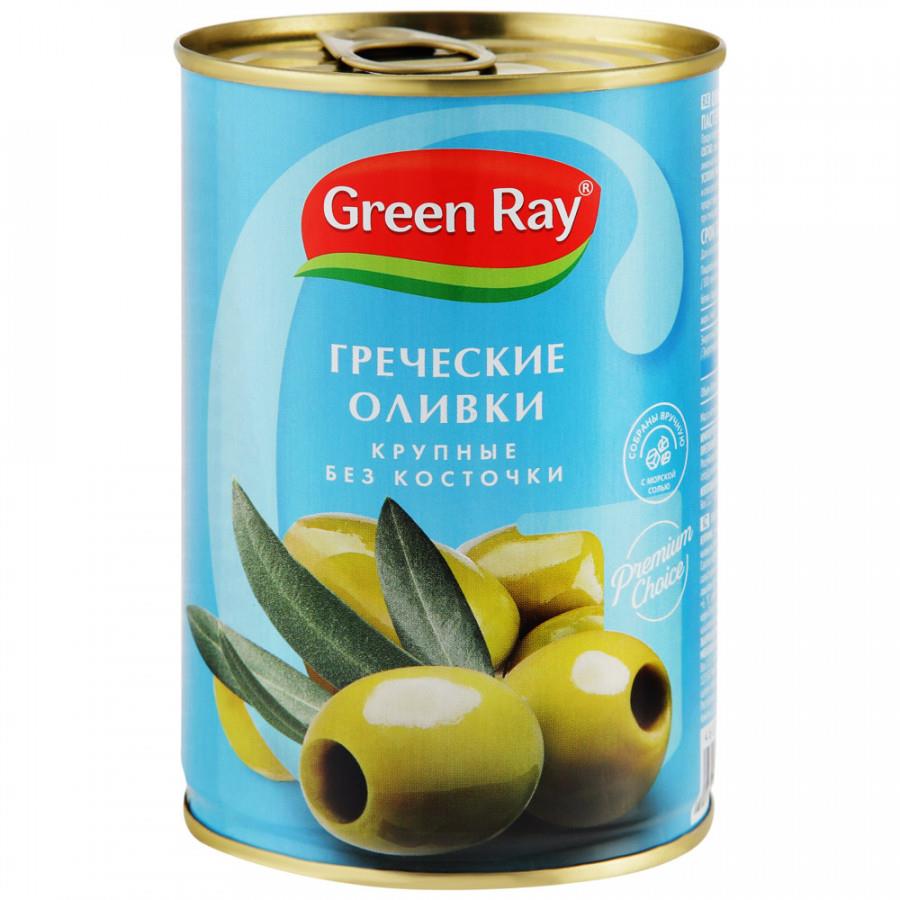 Оливки Green Ray гигант без косточки 425 г