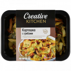Картофель жареный Creative Kitchen с грибами 250 г