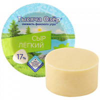 Сыр полутвердый Тысяча Озер Легкий 30% 360 г
