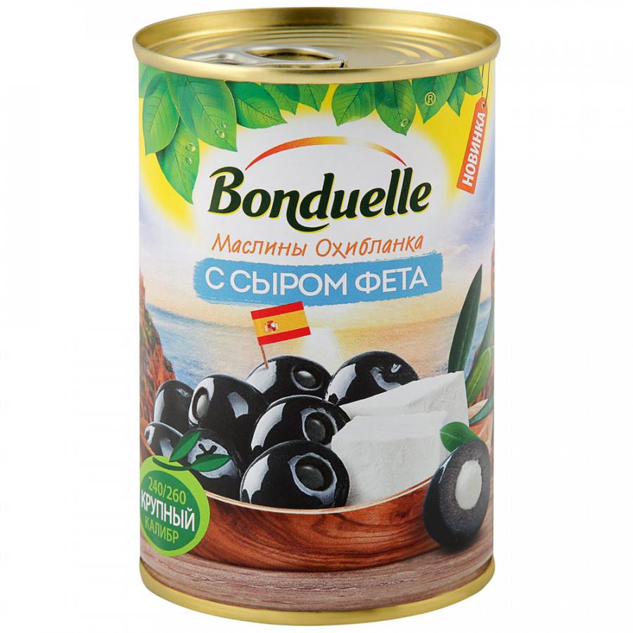Маслины Bonduelle с сыром фета 314 мл