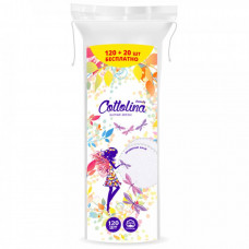 Ватные диски Cottolina 120+20 штук