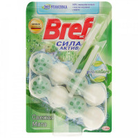 Блок для унитаза Bref ProNature Свежая мята 2 штуки по 50 г