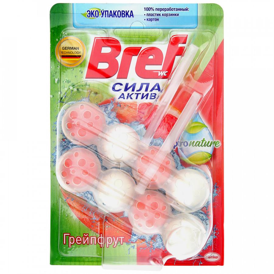 Блок для унитаза Bref ProNature Грейпфрут 2 штуки по 50 г