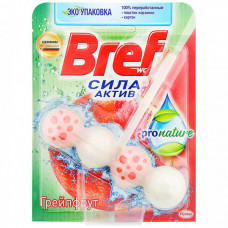 Блок для унитаза Bref ProNature Грейпфрут 1 штука 50 г Блок для унитаза Bref ProNature Грейпфрут 1 штука 50 г