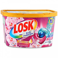 Капсулы для стирки Losk Трио Малазийский цветок 12 штук
