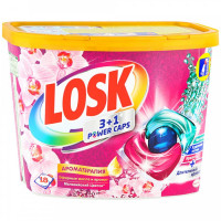Капсулы для стирки Losk Трио Малазийский цветок 18 штук