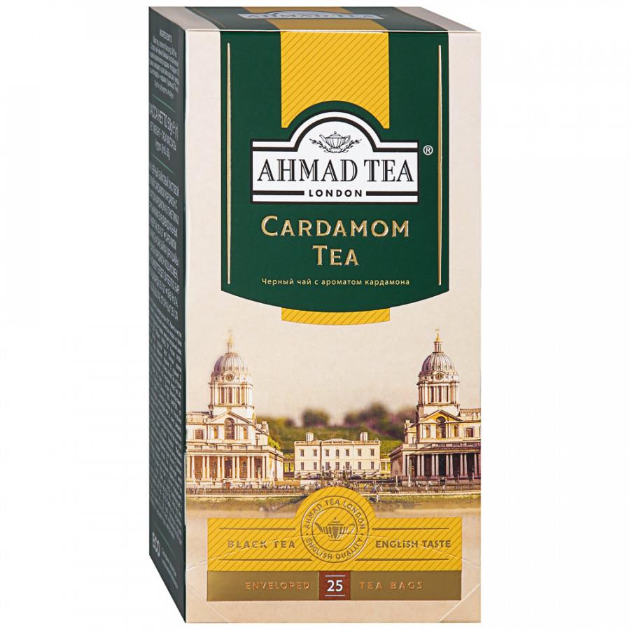 Чай Ahmad Tea Кардамон черный 25 пакетиков по 2 г