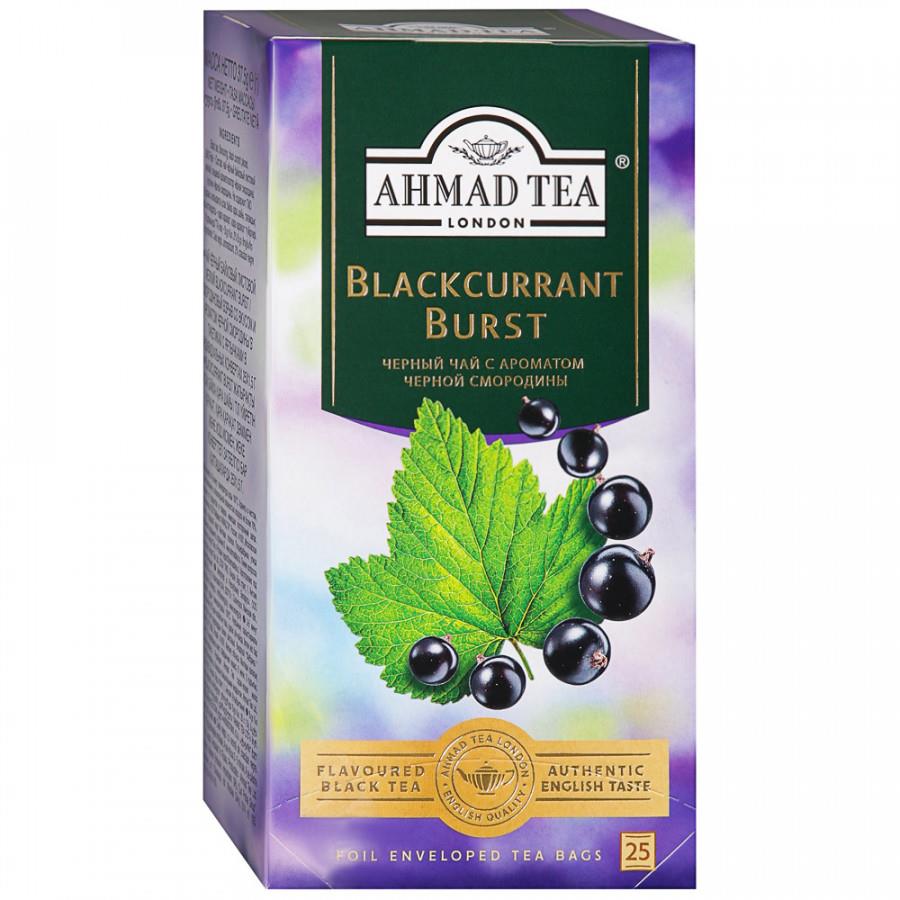 Чай Ahmad Tea Смородиновый взрыв черный 25 пакетиков по 1.5 г