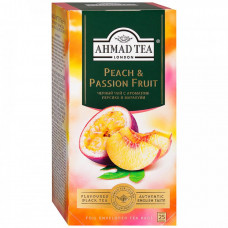 Чай Ahmad Tea Персик-Маракуйя черный 25 пакетиков по 1.5 г