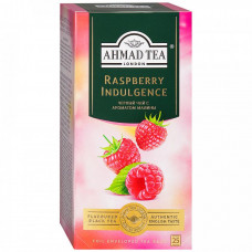 Чай Ahmad Tea Малиновое лакомство черный 25 пакетиков по 1.5 г